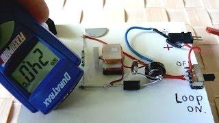 Extreme motor/gen in loop,Temperature capacitor part2.