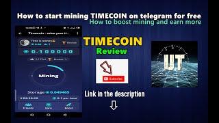 Timecoin Mining Review | How to start mining and how boost your mining to earn more daily.