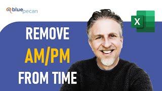 How to Remove AM/PM from Time in Excel | Format Time as Duration - Elapsed Time Format