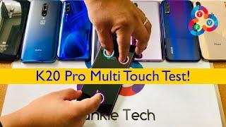 Redmi K20 Pro Epic Multi Touch Test vs All My AMOLED Phones!