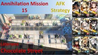 【Arknights】Annihilation 15 Chocolate Street | 9 OP AFK Strategy