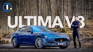 La berlina (V8) più VELOCE del mondo  Maserati Ghibli 334 Ultima