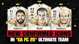 FIFA 25 | ALL NEW CONFIRMED ICONS (EA FC 25)!  ft. Bale, Aguero, Robben...