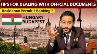 What To do After Arriving to Hungary ? | important Video for all workers /Students / Family Visas .