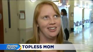 Stepmom faces charges for being topless at home in front of children