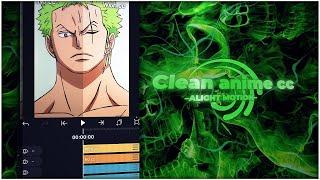 ANIME CLEAN CC TUTORIAL in -「Alight Motion 」