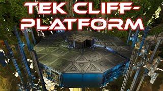 strongest cliff platform turret tower fortification in ARK Ascended