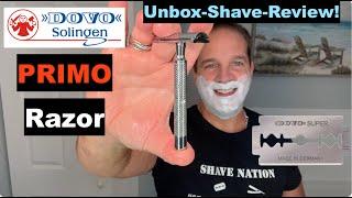 Dovo Primo Razor Unbox-Shave-Review @geofatboy