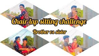 Chair lap sitting challenge//lap chair challenge with my brother @Munmun143lifestyle96