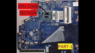 Vrm Section (Core section) Chip Level Laptop Repair In Hindi PART-1
