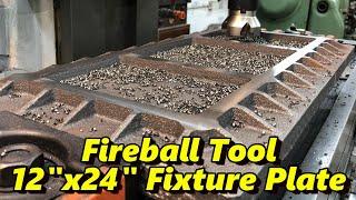 SNS 312: Fireball Tool Fixture Plate,  Horizontal Arbor Repair
