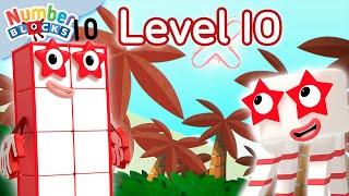Multiplication - Level 10 | Learn to Count - 123 | Maths Cartoons for Kids | @Numberblocks