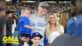 Chelsea Freeman on her husband Freddie Freeman’s World Series run, son’s health