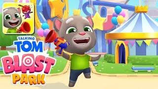 Talking Tom Blast Park Epic Runner Gameplay #2 World Complete