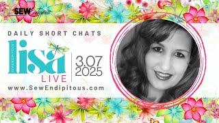 Lisa Live  3.7.2025 - Booth Sneak Peek from the 2025 Charlotte Quilt Show