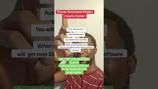 Proven Automated Passive Income system...