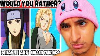 Naruto Would you rather? *HELL LEVEL*