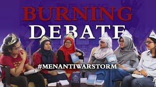 Teaser BURNING DEBATE || Seri RED QUEEN || #MENANTIWARSTORM