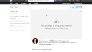 How to delete your long-form post on LinkedIn (no audio)