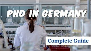 How to do PhD in Germany | Complete Guide | Paid PhD | ft. Jun. Prof. Dr. Shikha Dhiman