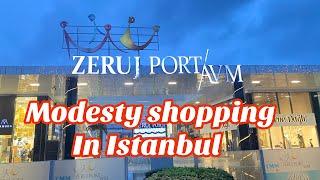 IS THIS WHERE YOU SHOULD SHOP FOR MODESTY CLOTHING IN ISTANBUL? MUSLIM WOMEN FASHION + MORE || Vlog