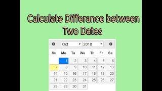 calculate difference between two dates in php
