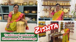 Zishta traditional cookware பாரம்பரிய சமையல் பாத்திரங்கள் | #zishta #traditionalcookware #brassitem