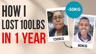How I Lost Over 100lbs in 11 MONTHS | Diet Plan to LOSE WEIGHT Fast!