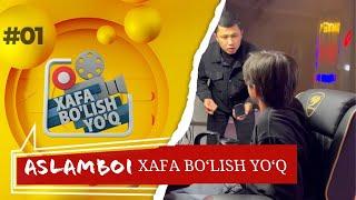 Aslamboiga Prank qilishdi. Aslamboi Zoʻr tvda Aslamboi Xafa boʻlish yoʻq