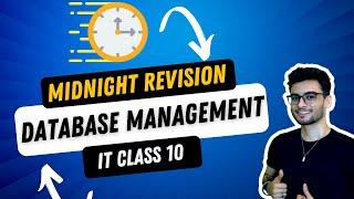 ESSENTIAL TOPICS for Database Management System (RDBMS) | Code 402 Class 10