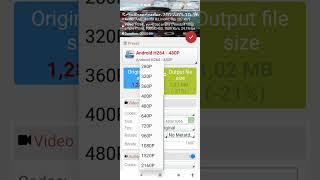 Android | CHANGE VIDEO RESOLUTION 4K ON PHONE | #Shorts