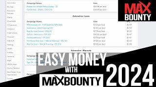 How To Make Money on Maxbounty For Beginners! (STEP BY STEP)