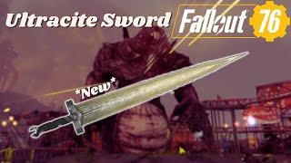 How Does The New Ultracite Sword Perform In Fallout 76?