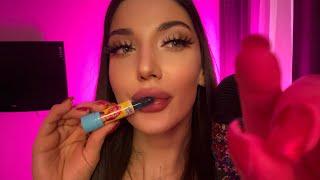 Edible Lipstick Eating Mouth Sounds| ASMR