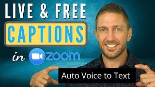 How to Get Free Live Captions and Subtitles in Zoom (NEW 2021 METHOD!) Instant & Automatic