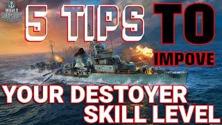 These 5 Tips WILL MASSIVELY Improve Your Skill Level | HOW TO | World Of Warships Legends