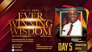 SHILOH 2024:  IMPARTATION SERVICE | DAY 5 | EVER WINNING WISDOM | 14, DEC. 2024 FAITH TABERNACLE OTA