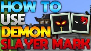 How To Use Demon Slayer Mark In Minecraft Demon Slayer Mod 1.16.5 - Minecraft Anime Mods (2023)