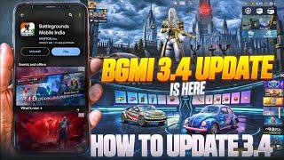 FINALLY  BGMI 3.4 UPDATE IS HERE | HOW TO UPDATE BGMI 3.4 | BGMI 3.4 UPDATE NOT SHOWING PLAY STORE