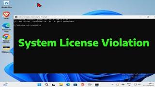 How To Fix SYSTEM LICENSE VIOLATION Blue Screen Error in Windows