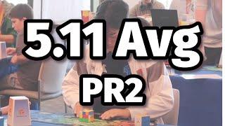 AGAIN....Three 4s solves in a round, but NOT a sub-5 avg (GAN 15) - Matty Hiroto Inaba from Hawaii