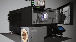 Digital Cinema Projector Animation