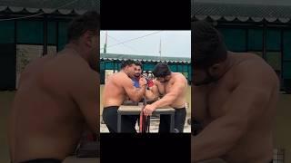 INDIAS  Top Armwrestler Physique.. Aabhas vs Siddhant.. #armwrestling