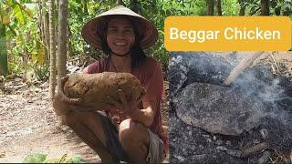 BEGGAR CHICKEN |VIETNAMESE CHICKEN IN CLAY-Vietnamse food recipes-ANH COOKERY-Vietnamese cooking