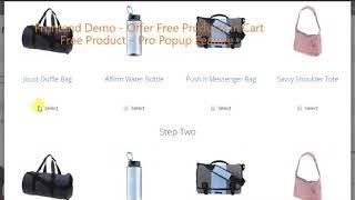 Magento 2 Extension - Add Free Products from Cart Page using Product ProPopup Video