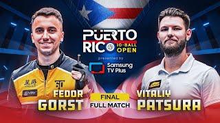 FINAL - GORST vs PATSURA - Puerto Rico Men’s Open by Samsung TV Plus