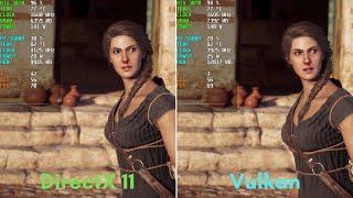 Assassin's Creed Odyssey - DirectX11 vs Vulkan