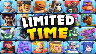 History of EVERY Limited Time Troop in Clash of Clans