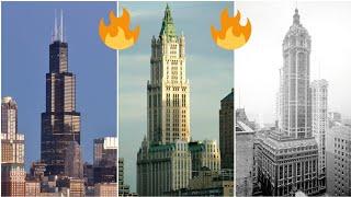 Top 10 Tallest Building in History (1908 - 2019)  Comparison 