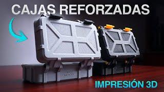 El Truco que utilicé para Diseñar e Imprimir en 3D Cajas Reforzadas Muy Resistentes